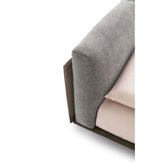 Voodi Essential (kaheinimesevoodi) (valmistatud Itaalias) Voodid, Disaineri voodi image