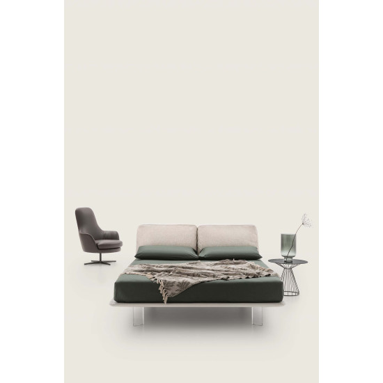 Voodi Fenice (kaheinimesevoodi) (valmistatud Itaalias) Voodid, Disaineri voodi image