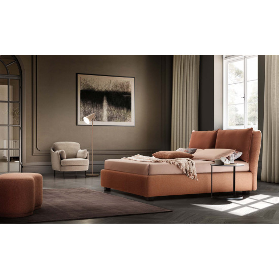 Voodi Fris (kaheinimesevoodi) (valmistatud Itaalias) Voodid, Disaineri voodi image