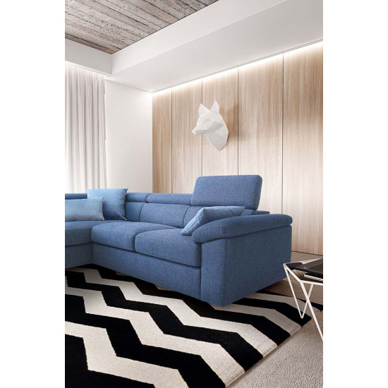 Kampinė sofa ADELA 245x202x92h