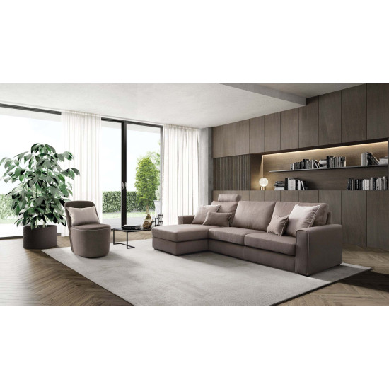 Kampinė sofa ICARO 272x164x85h