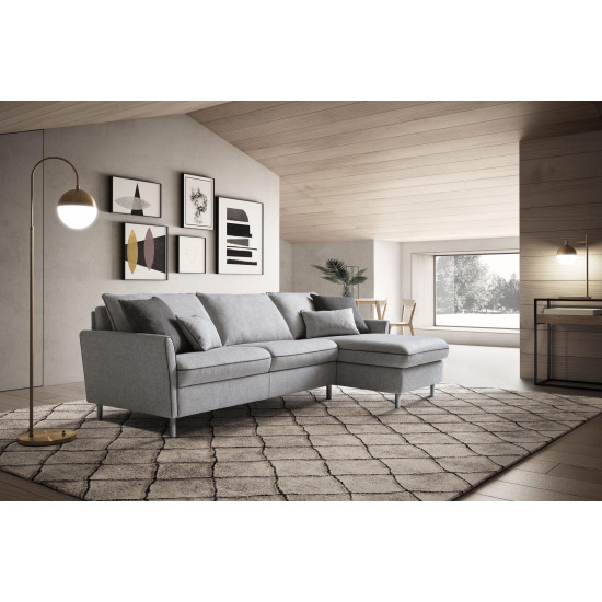 Kampinė sofa-lova BALI 244x160x90h