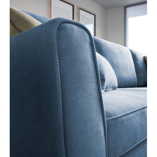 Kampinė sofa LOLA 233x222x85h