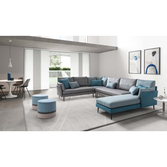 Kampinė sofa RALPH 294x225/200x85h