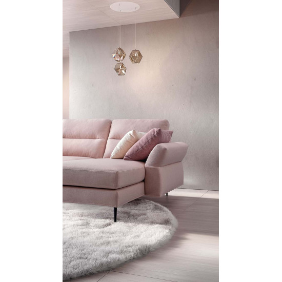 Kampinė sofa THOAS 220x165x88h