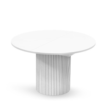 Toscana lõunalaud (Väljatõmmatav)(Valge)