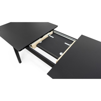 Butterfly söögilaud (Laiendatav) (Must)