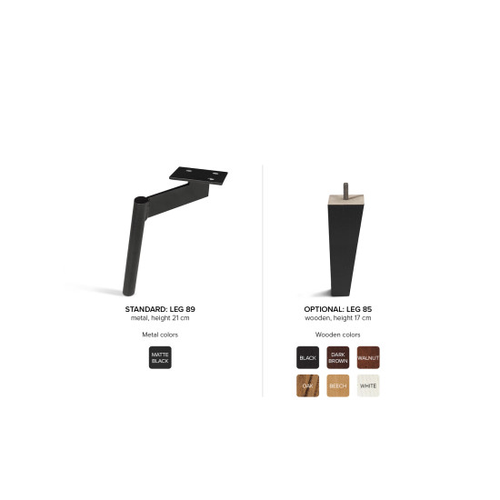 Sofa ASPEN (Nesulankstomas) (Kampinis)