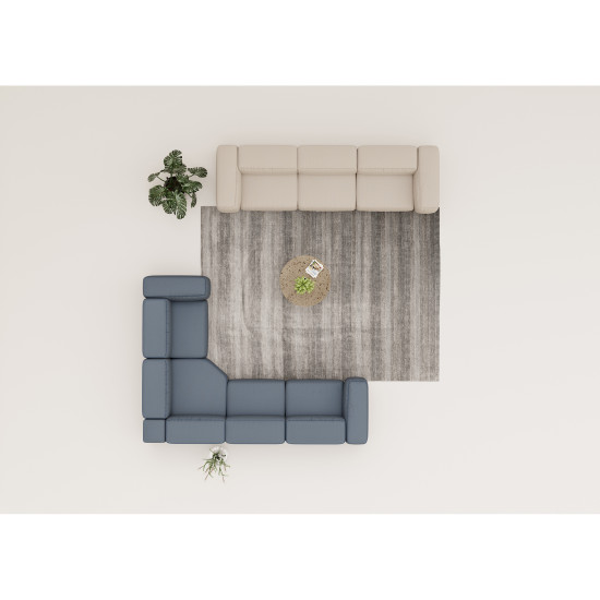 Dīvāns LUST Set 1 Corner manual (stūra, neizvelkams)