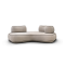 Dīvāns Skew Sofa U (trīsvietīgs, neizvelkams)