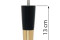 Black/brass 