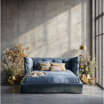 Voodi Puffy (Itaalia disain)