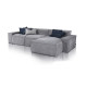 Kampinė sofa Umo (neišskleidžiama, modulinė)