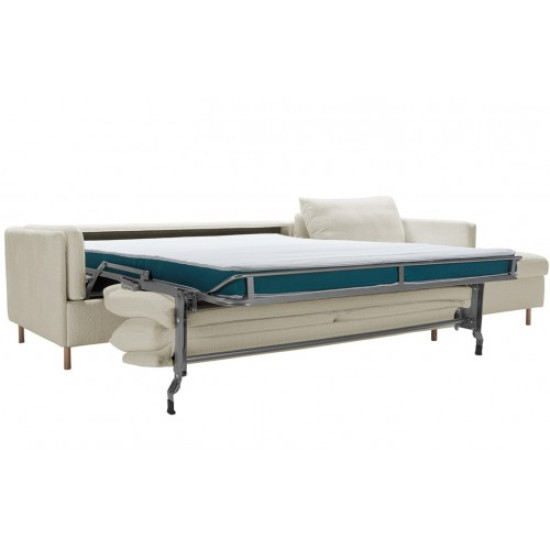 Kampinis, ištraukiamas sofų lova Lucy (Chaiselongue)