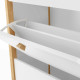 Hannover 3 apavu skapis (Balts)