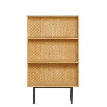 Camden Herringbone grāmatu plaukts