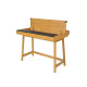 Brompton Flap darba galds (ozols-melns)