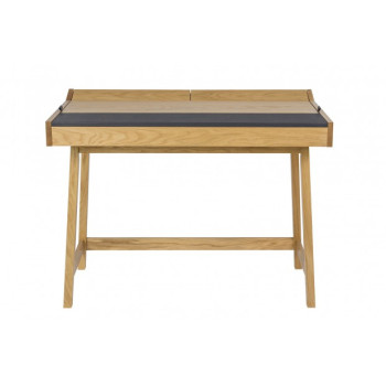 Brompton Flap darba galds (ozols-melns)