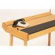 Brompton Flap darba galds (ozols-melns)