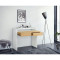 Console 10 darba galds (balts-ozols)