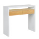 Console 10 darba galds (balts-ozols)
