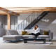 Stūra dīvāns GLOW (3 seater + chaiselongue) Stūra dīvāns GLOW (3 seater + chaiselongue)