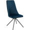 Стул ALEX темно-синий / вращающийся