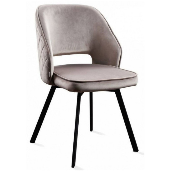 Стул ANDRE светло-коричневый / вращающийся