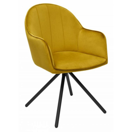LESTER kėdė garstyčių geltonumo