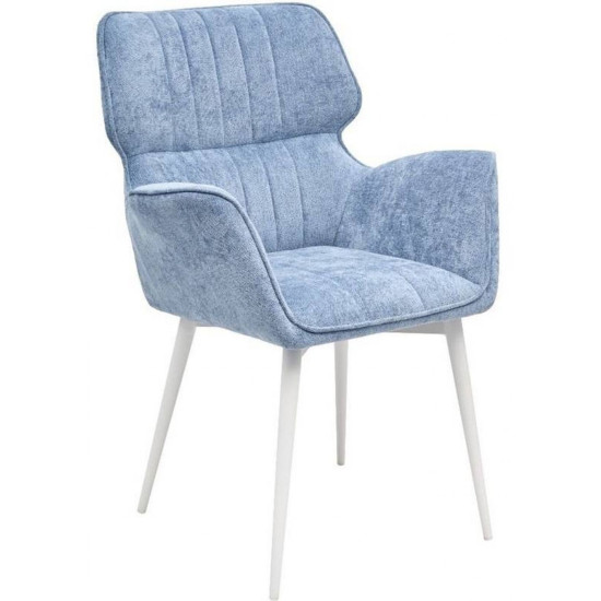 Kėdė LINCOLN mėlyna / pasukama