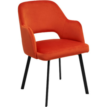 Kėdė MONTE oranžinė / pasukama