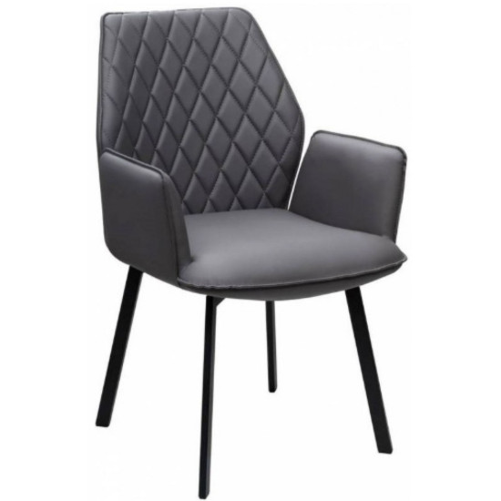 Стул MORIS темно-серый / вращающийся