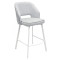 ANDRE half-bar chair, light gray