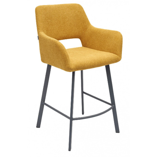 Pusiau baro kėdė STARK yellow