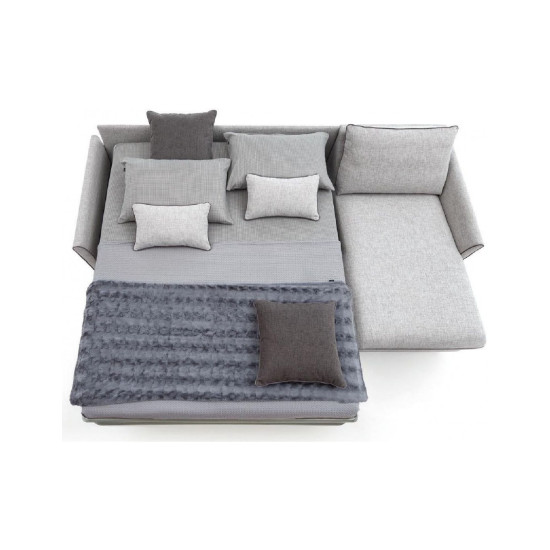 Kampinė sofa-lova BALI 244x160x90h