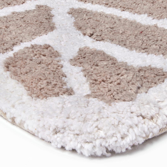 Vaip LEAF BEIGE/IVORY, 80 × 140 cm