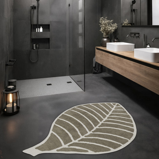 Vaip LEAF BEIGE/IVORY, 80 × 140 cm