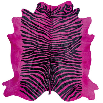 Kilimas PELLE STAMPATA ZEBRA FUXIA, 200 × 240 cm