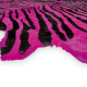 Vaip PELLE STAMPATA ZEBRA FUXIA, 200 × 240 cm