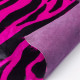 Vaip PELLE STAMPATA ZEBRA FUXIA, 200 × 240 cm