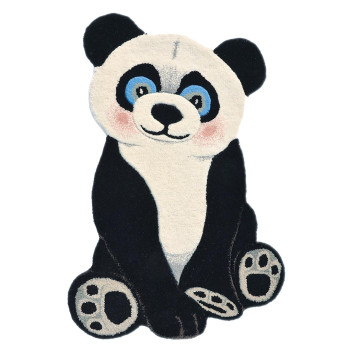 Kilimas ANIMALS PANDA BLACK/WHITE, 60 × 90 cm