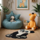 Vaip ANIMALS PANDA BLACK/WHITE, 60 × 90 cm