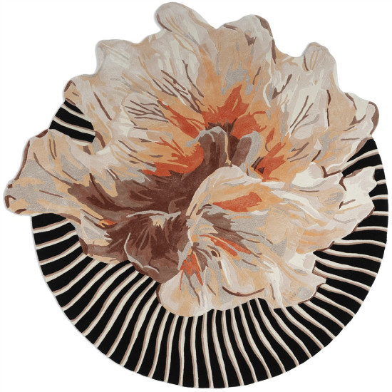 Vaip AMBER BLOOM, 240 × 240 cm